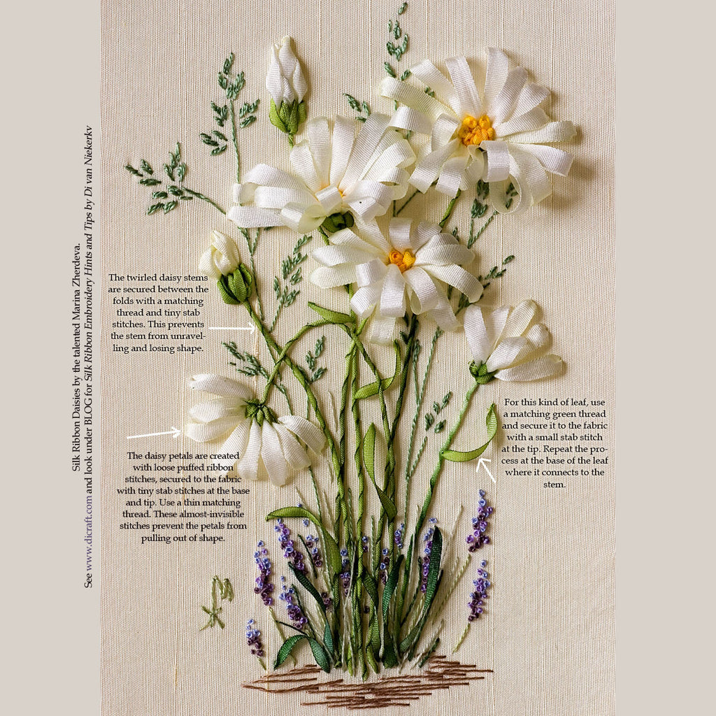 洋書 ILK RIBBON EMBROIDERY A-Z of Ribbon Embroidery: A comprehensive manual with over