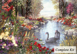 Tranquil Waters (Black Swans) complete kit 1