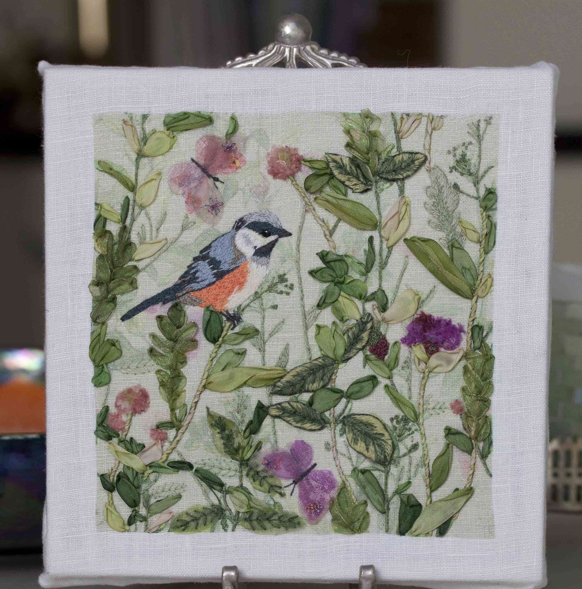 A Little Bird & Some Butterflies Embroidery Kit