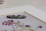 CAMPANULA AND BUTTERFLIES by Di van Niekerk - Embroidery Panel