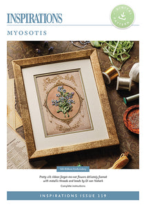 MYOSOTIS - Forget Me Not - Embroidery KIT