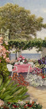 Wish you were here A3 (Large) embroidery panel, ready to embroider