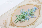 MYOSOTIS - Forget Me Not - Embroidery KIT