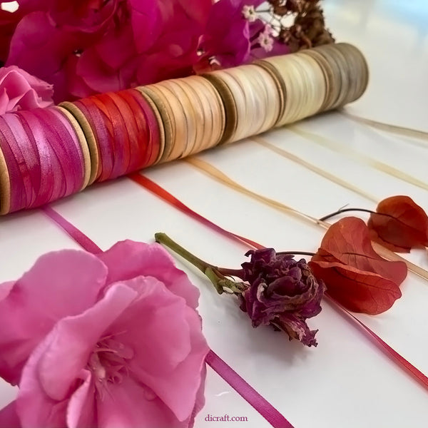 Ribbons RIBBON PACKS & BUNDLES Dicraft Embroidery