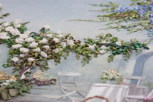 DREAM PATIO-Silk Ribbon Embroidery KIT