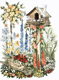 GC05 White Doves - A3 (Large) embroidery panel 1
