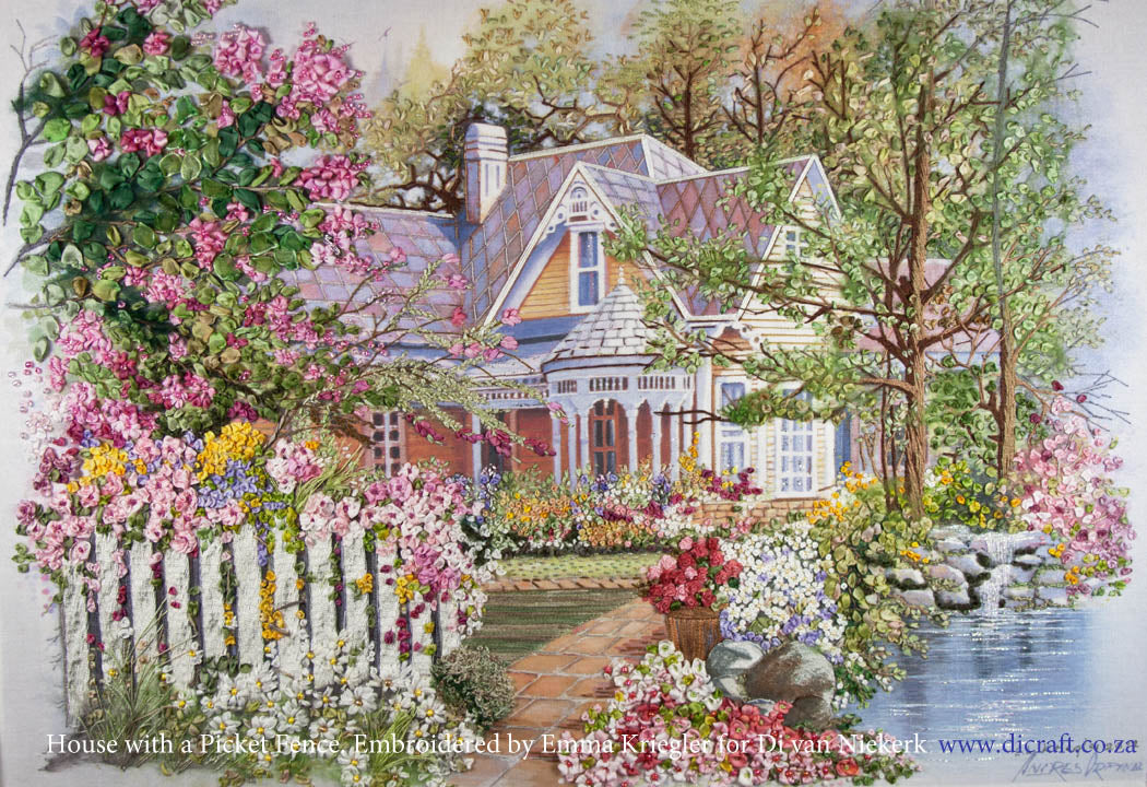 House with a Picket Fence COMPLETE KIT 1