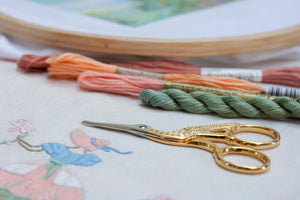 Stork Embroidery Scissors