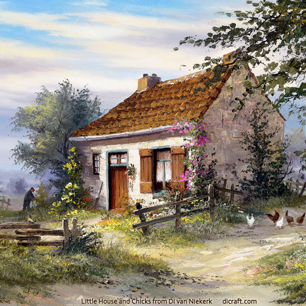 Little House and Chicks from Di van Niekerk