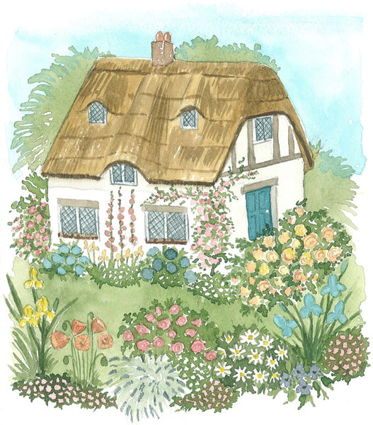 MC 14 Peace Rose - A4 (Medium) embroidery panel 1