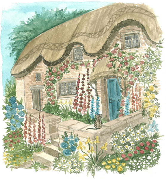 Med03 Kitten on wall A4 (Medium) embroidery panel 1