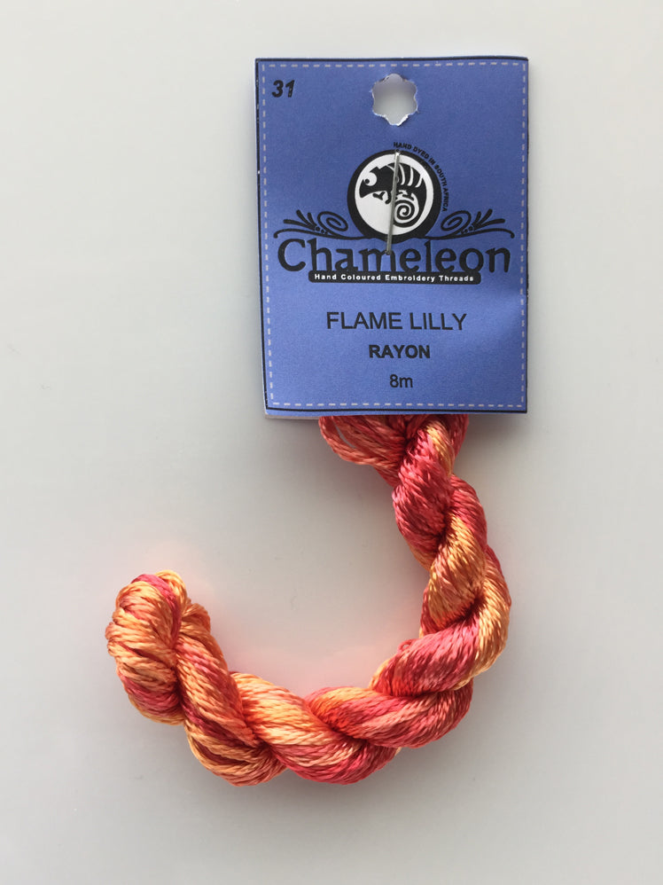 Rayon No 31 Flame Lily