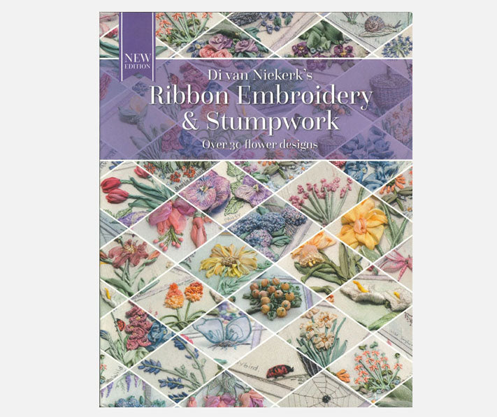 1. Ribbon Embroidery and Stumpwork Book (RES) New volume – Dicraft