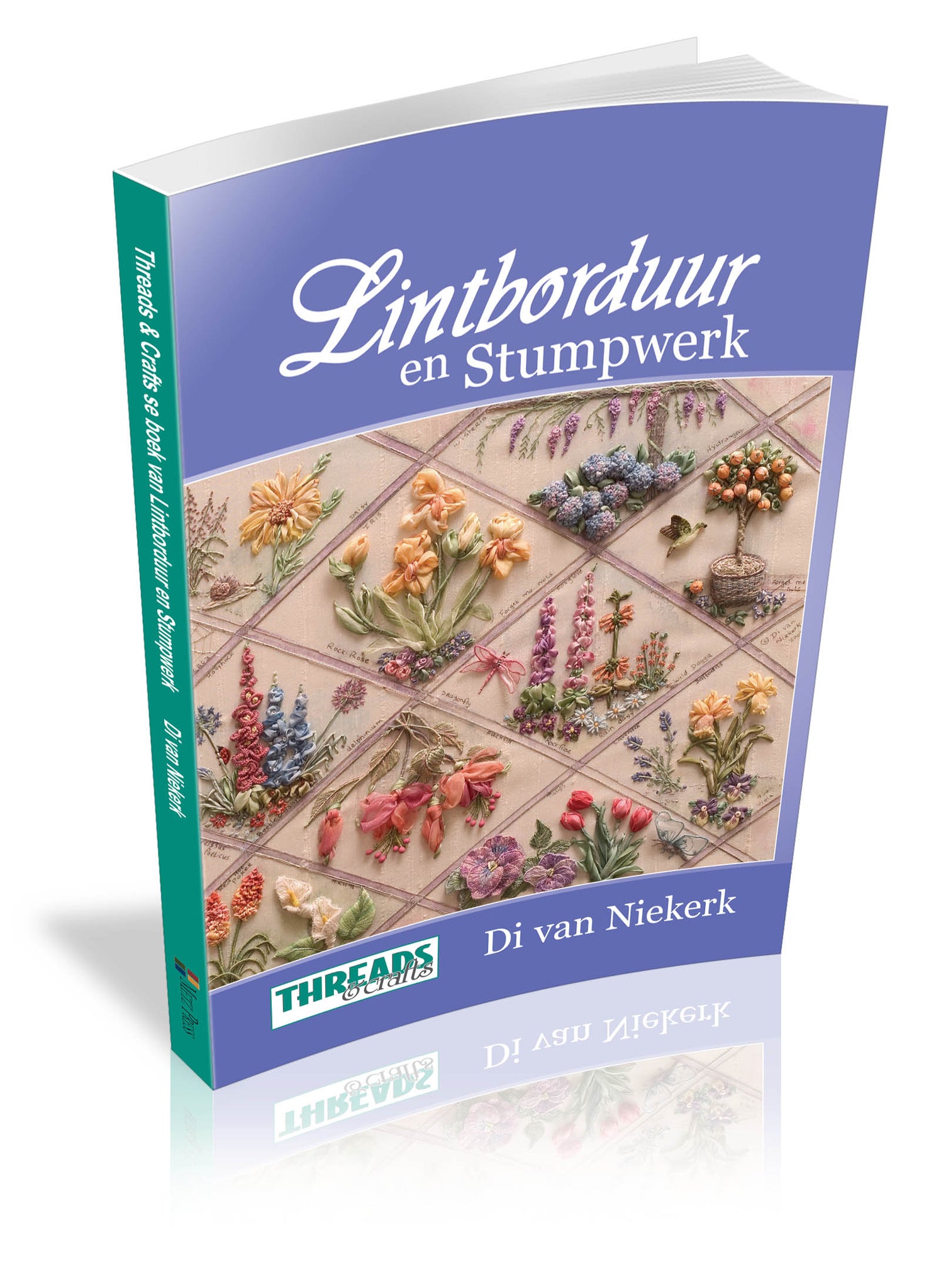 RES book in Afrikaans - Lintborduur en Stumpwerk 1