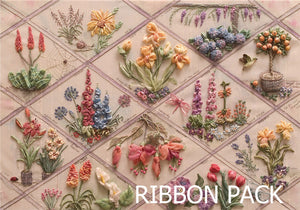 Ribbon Pack for Ribbon Embroidery and Stumpwork (RES) book 1