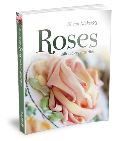 Embroidery Kits - 6. Roses in Silk and Organza Ribbon KIT