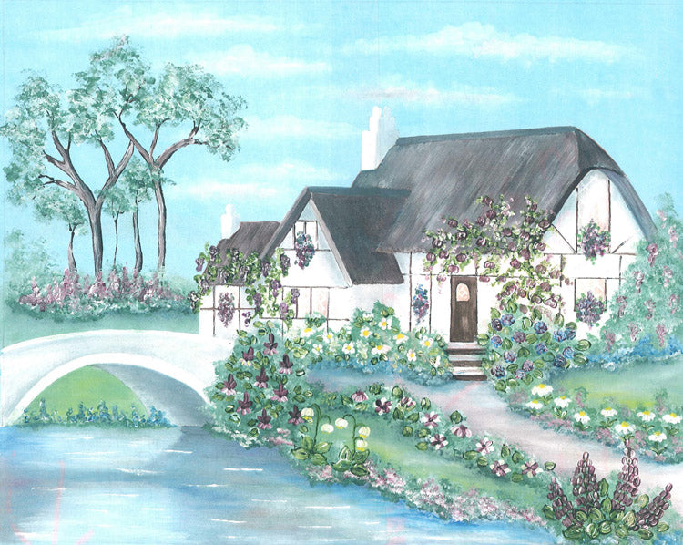 SA Gardens 5 – A4  (medium) embroidery panel 1