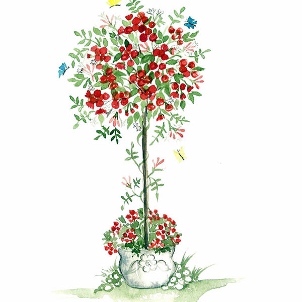 Set A Red rose A3 (Large) embroidery panel 1