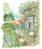 House Side (WD 09) A3 (Large) embroidery panel 1