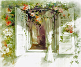 WH06- The Curtain, Embroidery kit 1