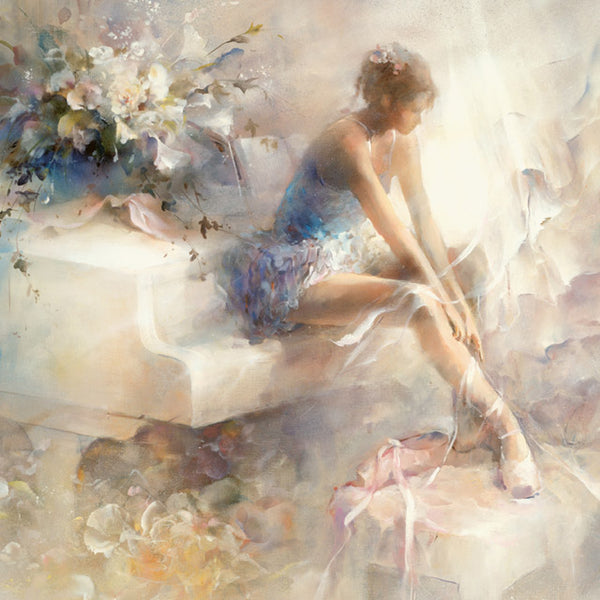 WHLE54 BALLERINA A4 (Medium) embroidery panel 1