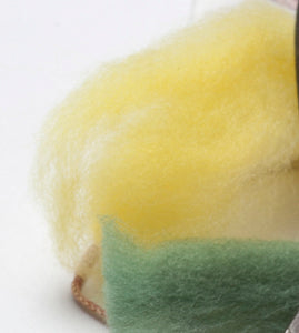 Woolly Fibres — BLUE/GREEN 1
