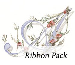 Letter A Ribbon Pack 1