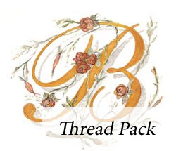 Letter B Thread Pack 1