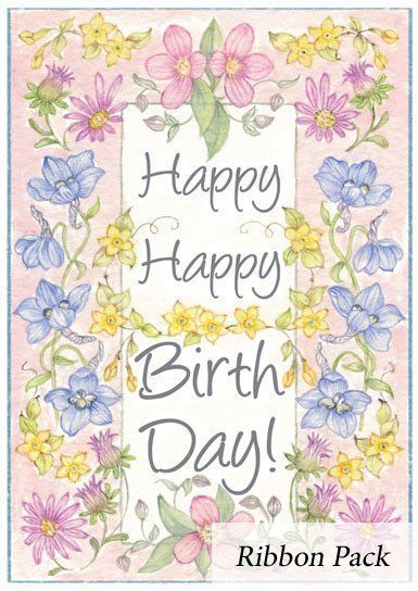 Happy Birthday Ribbon Pack 1