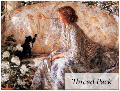 Hydrangeas Threads for Africa thread pack 1
