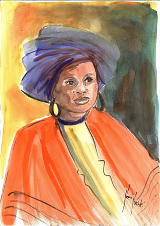 Nkosasana  A3 (Large) embroidery panel 1