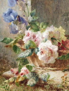 NR18 A Still Life A3 (Large) embroidery panel, ready to embroider 1