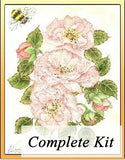 Old Fashioned Rose Embroidery Kit 1