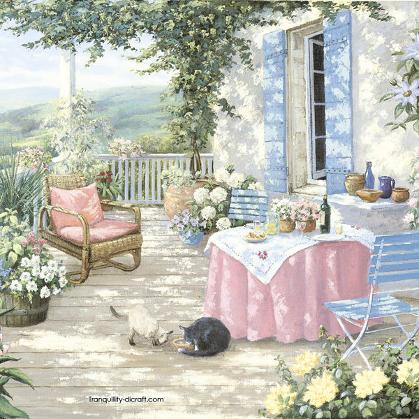 Tranquillity - embroidery panel from dicraft.